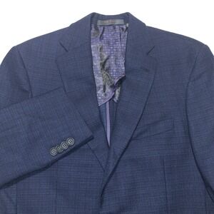 Ted Baker No Ordinary Joe Mens 38S Sport Coat Blazer Jake X SPJ Blue 100% Wool